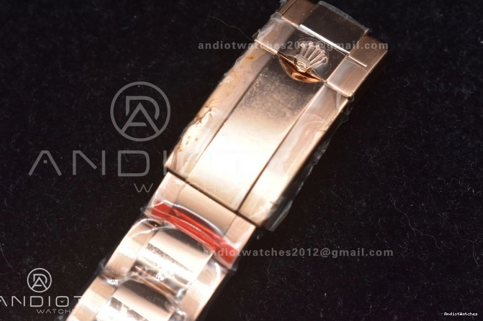 Crystal RG Classic Best YG Black Edition TWF on 116595RBOW A Bracelet Daytona 428 Rainbow Dial 0512